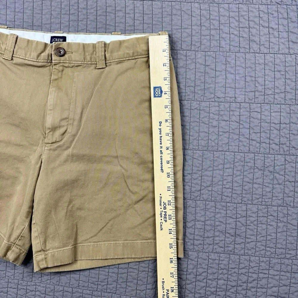 J. Crew Men's Khaki Cotton Chino Shorts